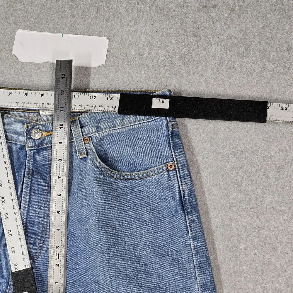 Levi's 501 Men Jeans 34X29 Blue Denim Y2K Original Fit Straight Leg 28